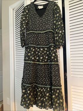 Anthropologie long dress